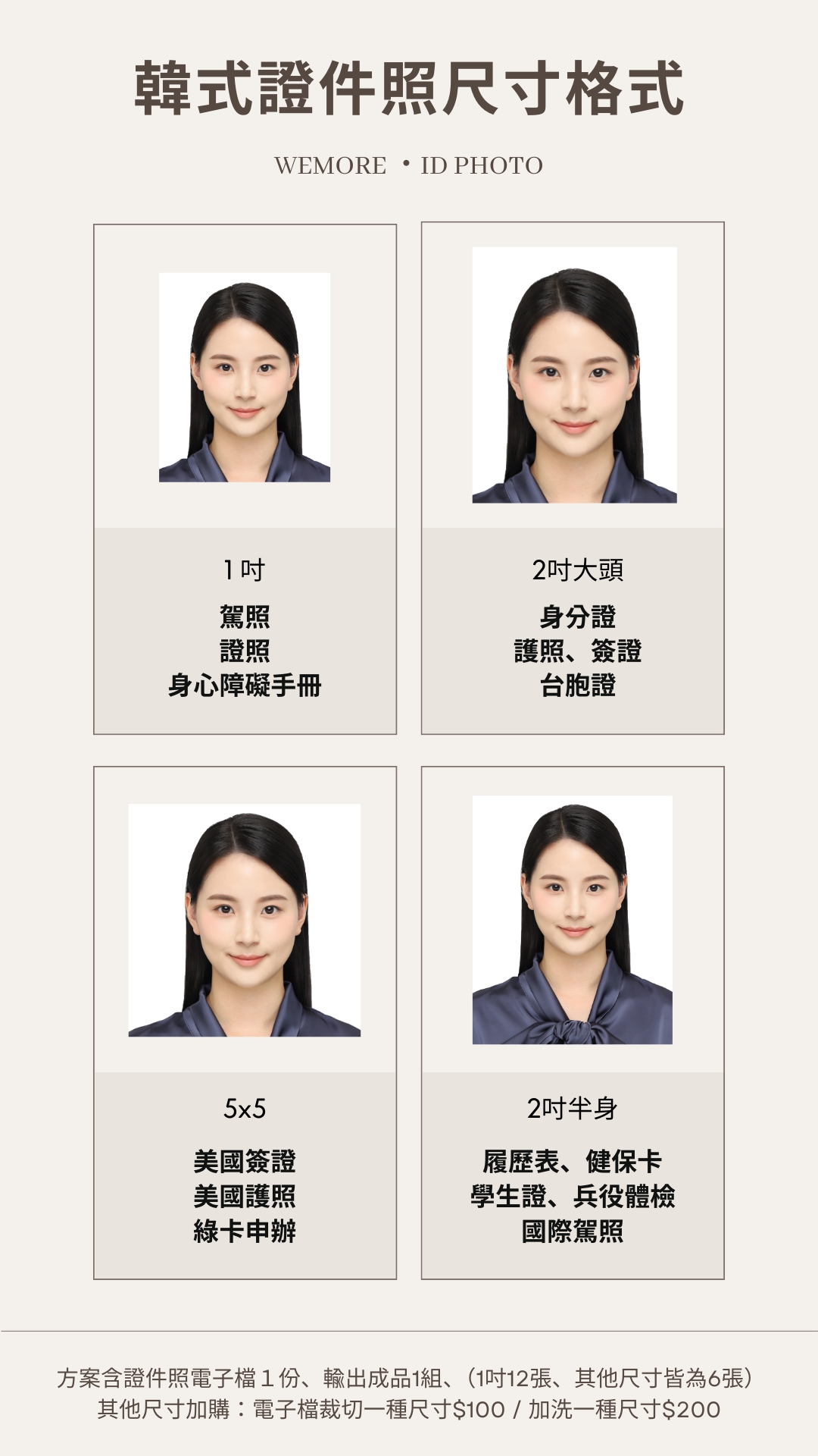證件照尺寸