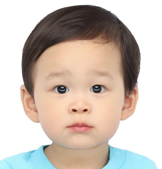 兒童證件照,寶寶證件照,寶寶證件照 台中,兒童證件照 台中,台中韓式證件照